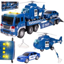 Malplay Polizei Wohnwagen LKW