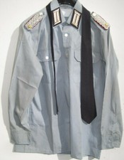 NVA Uniform NVA Hemd  Major Offizier  NVA Effekten NVA Schulterstücke Fasching  