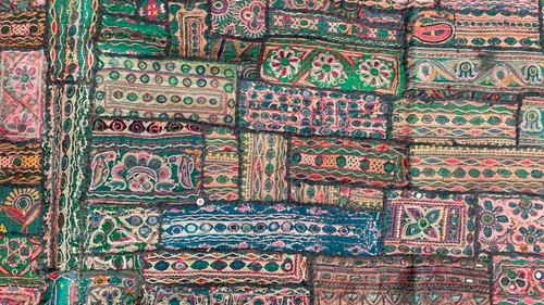 Wandbehang wandteppich indien - wandteppich,