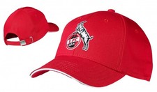 1. FC Köln Kinder Basecap - Basic Logo - ROT | Kappe | Schildmütze | Cap
