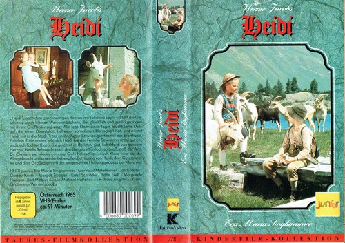 Videokassette heidi - (vhs),