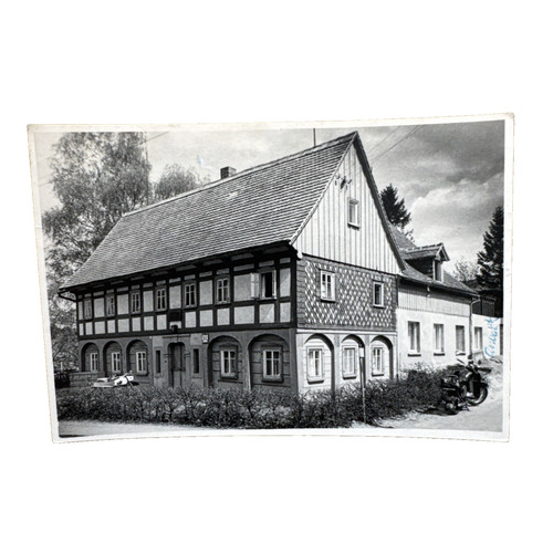 Postkarte jonsdorf haus - jonsdorf,