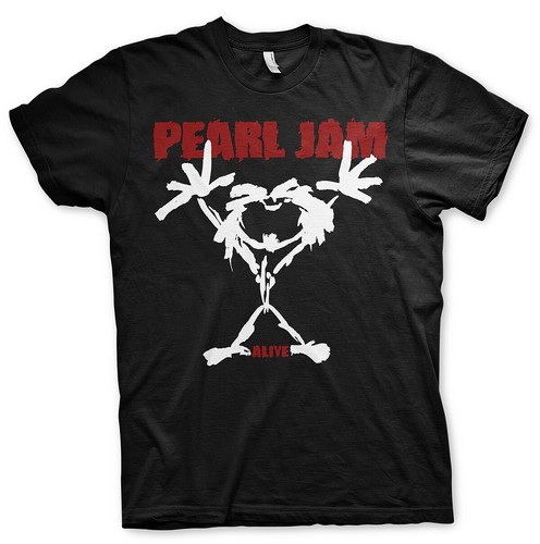 Pearl jam stickman - 'stickman', (schwarz)
