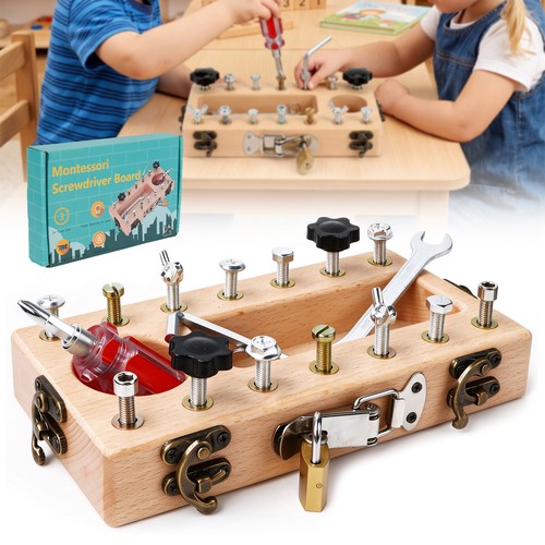 Montessori busy board - montessori,