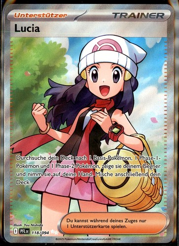 Pokémon tcg lucia fatale - lucia,