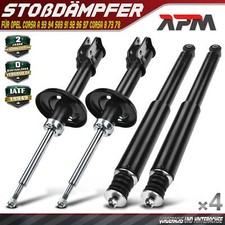 4x Stoßdämpfer Gasdruck