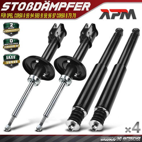 Stoßdämpfer gasdruck - 4x,