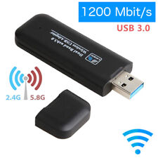 2.4G/5G 1200Mbps Wifi Adapter WLAN USB 3.0 Wireless Dongle Stick Dualband DE NEU