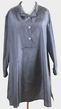 Khaterhe Shirvany Hamburg Designer Kleid Tunika 100% Seide Damen Gr.44 neuwertig