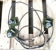 Bundeswehr 3er Steckdose 24 V mit Kabel und Stecker aus FM Kabine Zeppelin