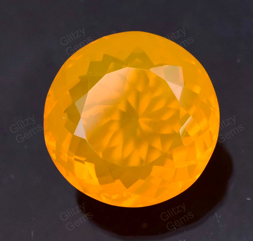 Natürlicher oranger welo opal - natürlicher,