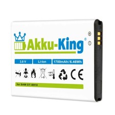 Akku für Samsung Galaxy GT-S5800 i8910 Omnia HD S8500 Wave S5800 II S8530 i8305