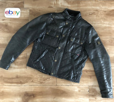 Belstaff RACEMASTER SPECIAL leather  jacket, Gold Label, antique black, size L