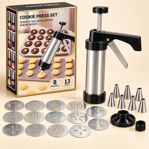 Keks gebäckpresse set - keks-/gebäckpresse,