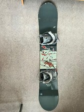 Snowboard with Bindings