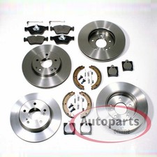 Bremsscheiben Ø 288 mm + Ø 278 mm + Beläge vorne hinten für Mercedes SLK [R170]