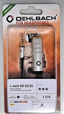 Oehlbach Mobiler Audioadapter 6,3 mm auf 3,5 mm i-Jack AD 63/35 35019