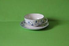 Arzberg Form 1382 Blaublüte Blaue Blüte Teetasse mit Untertasse Tasse