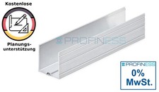 0% MwSt. Profiness U-Profil