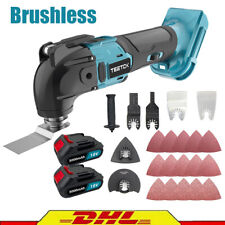 18V Akku-Multifunktionswerkzeug Für Makita Multi-Tool Oszillierende mit 2Akkus