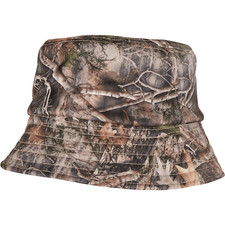 Flexfit Sherpa Real Tree Camo Reversible Bucket Hat Wendehut Realtree-Camo-Print