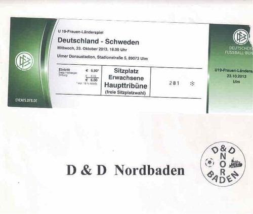 Ticket eintrittskarte 2013 - ,