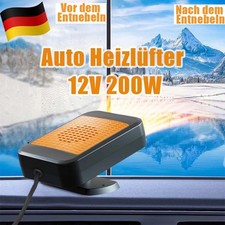 12V 200W Auto Heizlüfter KFZ