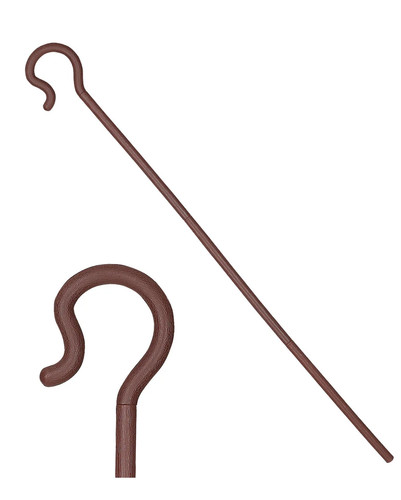 Brauner hirtenstab 4 - brauner, 4-tlg