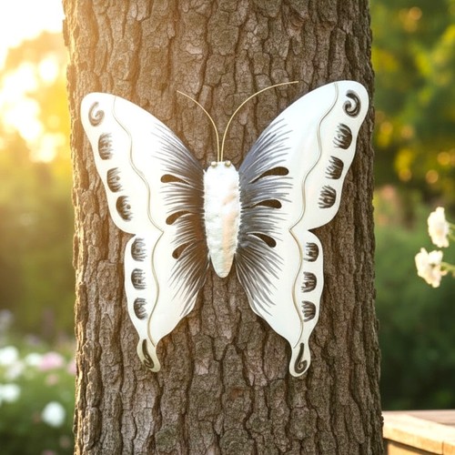 Schmetterling gartenfigur - schmetterling,