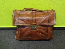 Fossil Leder Aktentasche Laptoptasche Handtasche Braun
