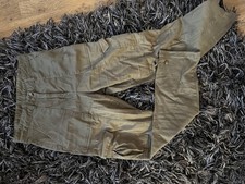 Lange Cargo Hose grün Khaki Damen Taschen Pants