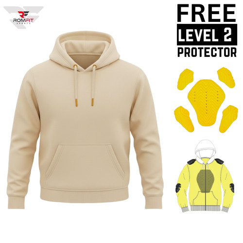 Men cream motorcycle - men’s,