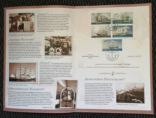 Briefmarkenausgabe großsegler - briefmarkenausgabe,