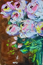 Abstrakte Pfingstrosen