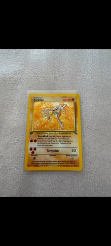 Pokémon karte kicklee 1st - karte,