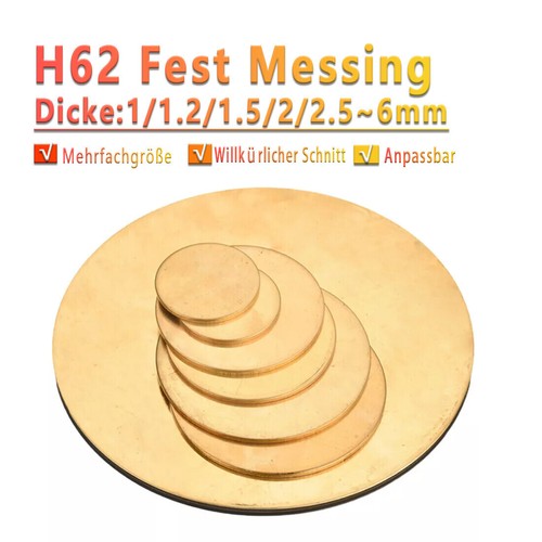 Messing scheiben runde - messing,