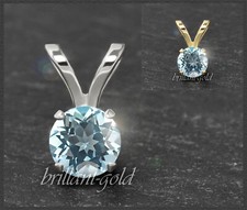 Anhänger 585 Gold, Topas