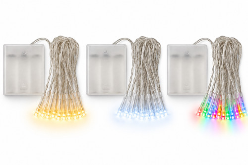 Led lichterkette 30 - led, 10/20/30/50er