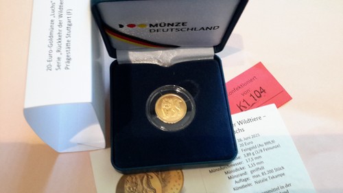 Gold münzen unze - münzen, 3,89g