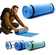 Campingmatte Isomatte Aluminiumbeschichtung 180x50cm wärmeisolierend Schlafmatte