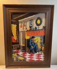 Vintage wandteppich - vintage,