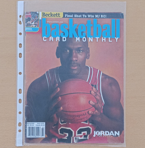 Beckett basketball card - basketball,