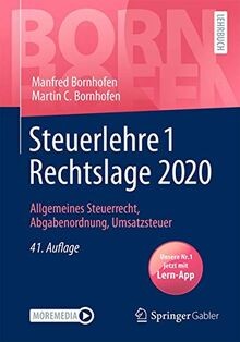 Steuerlehre rechtslage 2020 - 1,