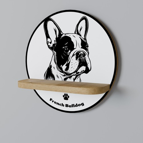 Französische bulldogge rundes - franzÖsische,