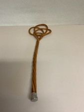 Alter Teppichklopfer Korb Geflochten Ausklopfer Klein Retro