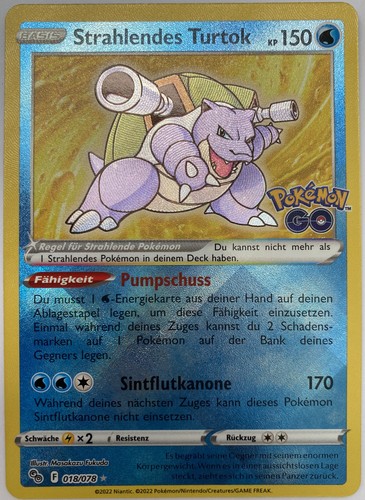 Pokemon strahlendes turtok - turtok, |