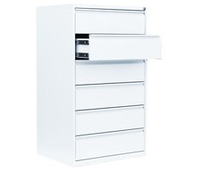 Karteikartenschrank weiß