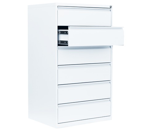 Karteikartenschrank weiß