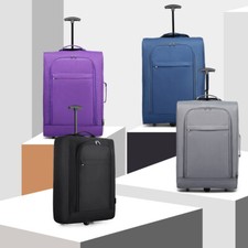 Koffer Trolley Reisekoffer Tasche Kabine Handgepäck leicht weich Reisetasche 33L