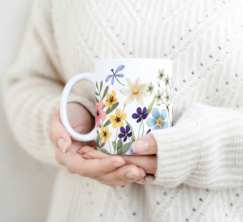 Blumen flower mug - blumen,